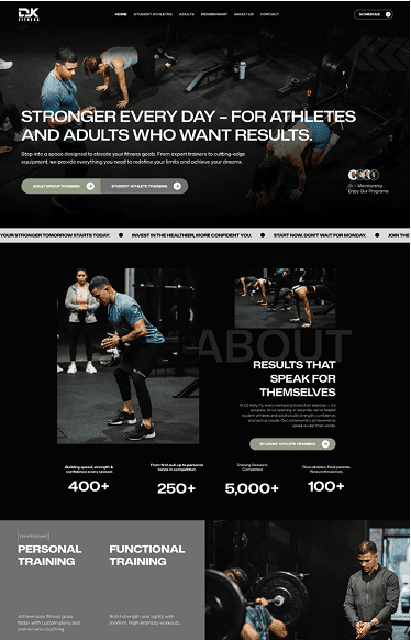 Image gallery marquee