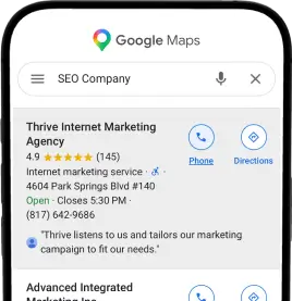 #1 in Google Maps Search